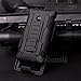 Cocomii Robot Belt Clip Holster Microsoft Lumia 435 Case, Slim Thin Matte Kickstand Swivel Belt Clip Holster Reinforced Drop Protection Fashion Bumper Cover Compatible with Microsoft Lumia 435 (Black)