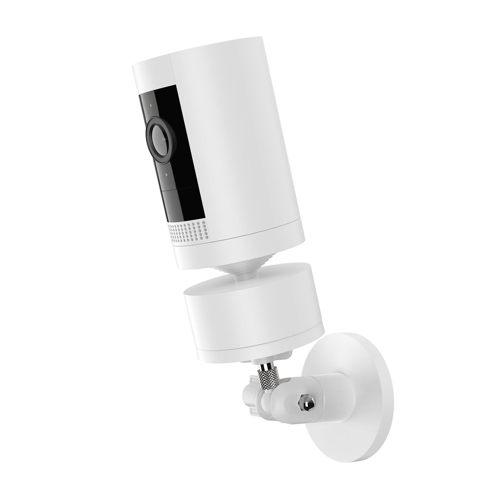 HOLACA Magnetic Mount Compatible with R-ing Pan-Tilt Mount, also fit for Rin g Stick up Cam/Outdoor Camera Plus, and Cameras with 1/4" Screw, Magnetic Mount | White