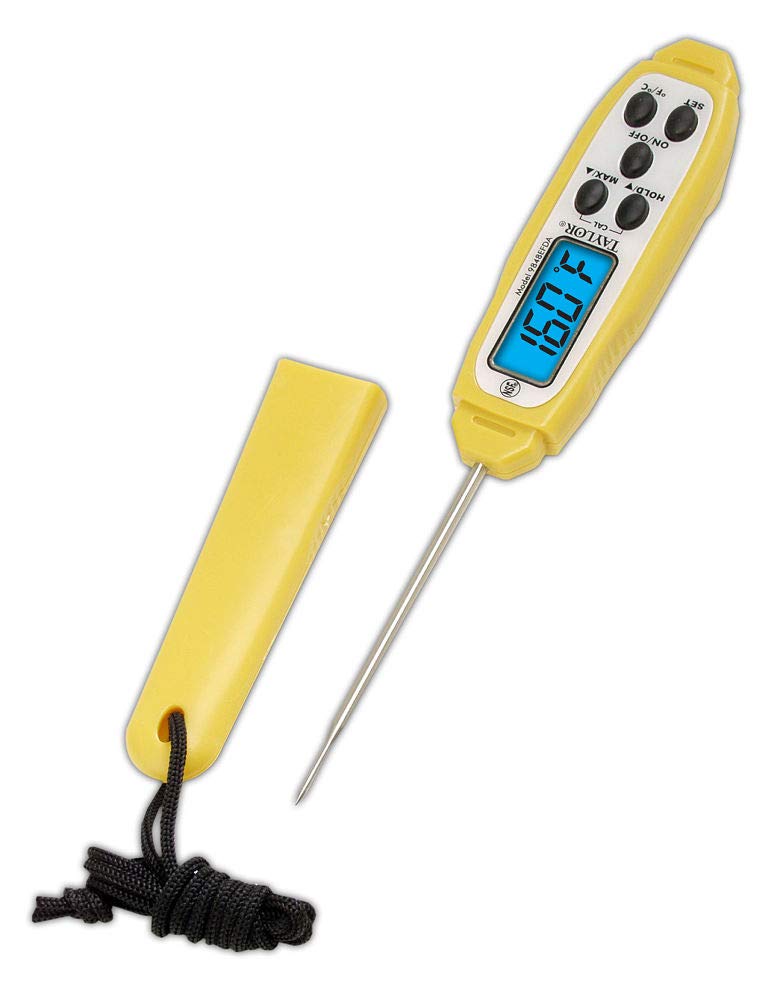 Taylor Precision Products Commercial Anti-Microbial Instant Read Thermometer: Industrial & Scientific