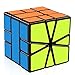 D-FantiX Yj Guanlong SQ-1 Non-Cubic Speed Cube Square-1 Cube Shapes Puzzles Black