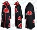 Cosplay Akatsuki Sasuke Itachi Costume Cloak Uniform