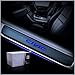 For Honda Civic Door Sill Protector Reflective 4D Carbon Fiber Sticker Door Entry Guard Door Sill Scuff Plate Stickers Auto Accessories 4Pcs Blue