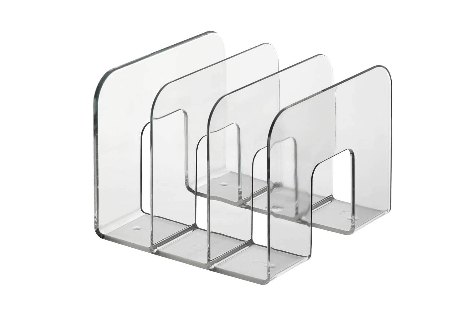 Durable 1701395400 Catalogue File Trend, Magazine File for Magazines and Brochures, 2-Pieces, Transparent