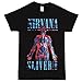 Nirvana 1990 Sliver Adult T-shirt - Black