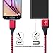 Charger Cable, Ailkin 4-Pack 10Ft Braided Nylon High Speed USB 2.0 A Male to Micro B Data Sync & Charger Cord Compatible with Samsung Galaxy S6, S7 Edge, Note5, LG, HTC, Motorola, and More