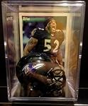 Baltimore Ravens NFL Helmet Shadowbox w/ Ray Lewis card