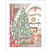 Up With Paper Holiday Door Medium Pop Up Snow Globe Christmas Greeting Card SGM004
