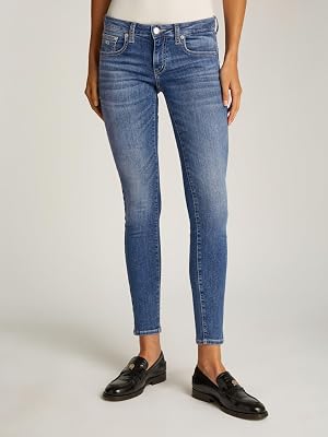 Sophie LW SKN AI0231 DW0DW19591 Skinny, Denim (Denim Medium), 28W/34L, Denim (Denim Medium), 28 W/34 L