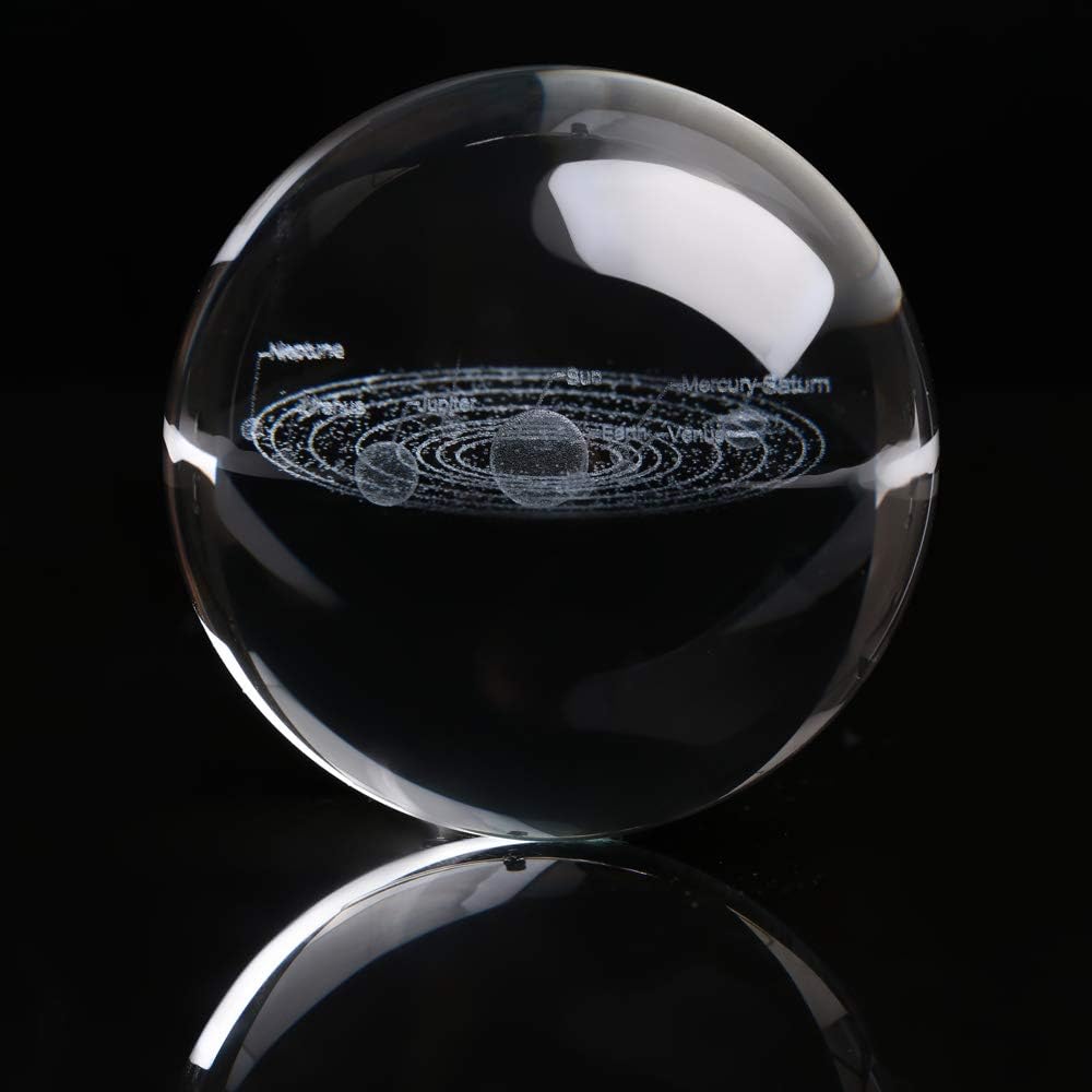 Haihuic Boule De Cristal La Voie Lactée Galaxy 3d 50mm