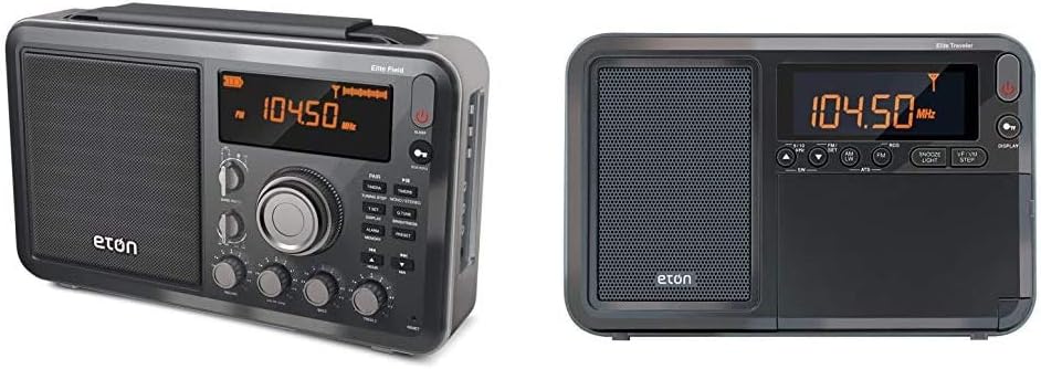 Eton Elite Field AM/FM/Shortwave Desktop Radio with Bluetooth: Electronics