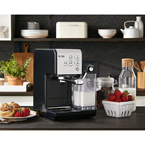 Mr. Coffee Espresso and Cappuccino Machine, Programmable Coffee Maker