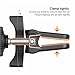 Car Holder, Veckle Air Vent Car Mount Holder, Easy Operation Universal Cell Phone Holder Car Cradle Stand for Smartphone iPhone 7 6S 6 Plus Samsung Galaxy S8 Plus Note 5 4 Google Pixel XL GPS - Black