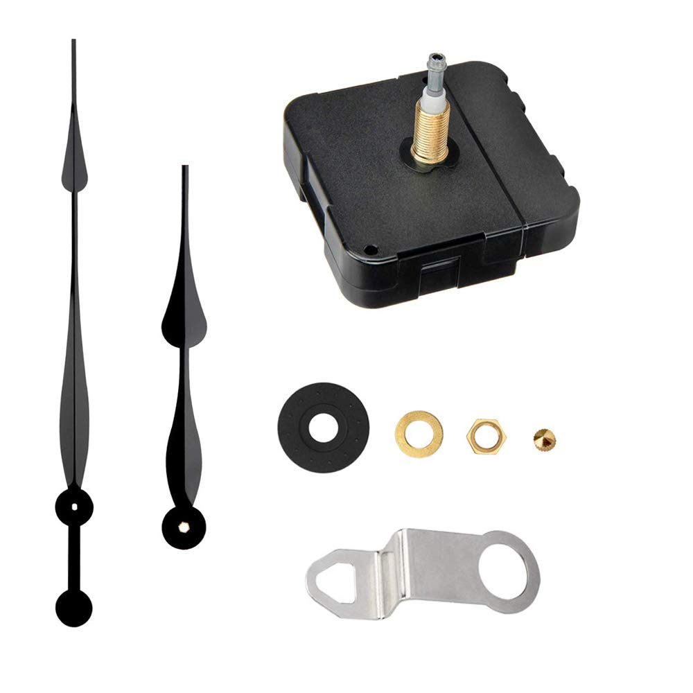 Carkio High Torque Clock Movement,29/32Inch Long Shaft Clock Movement Mechanism with Hands,DIY Repair Quartz Wall Clock Movement Kit