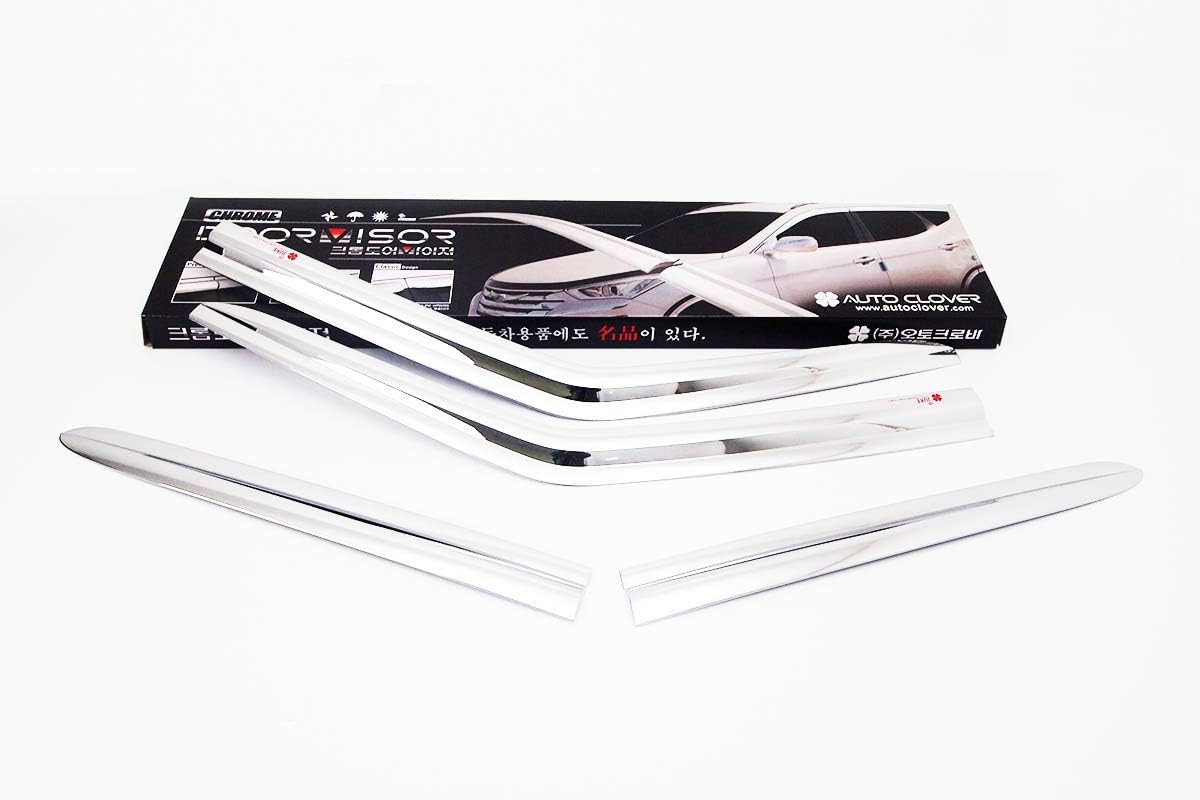 Autoclover Chrome Wind Deflectors Set for Nissan Juke 20102019 (4