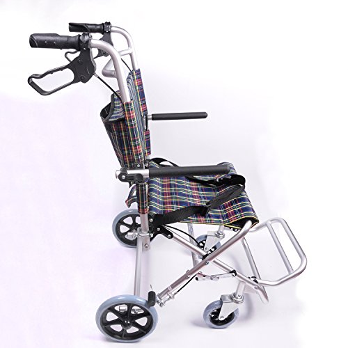 Wotefusi Brand New Foldable Lightweight Medline Manual Wheelchair Chair Footrest 36cm Width For Adult Kids - Thumbnail 7
