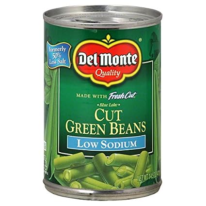 Del Monte Blue lake cut Green beans low sodium (024000566670)