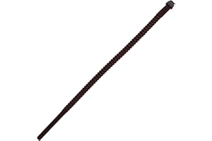 Westbrass D1131-12 3/8" x 15" Corrugated Riser for Faucet and Toilet, 3/8-Inch x 15-Inch, Oil Rubbed Bronze