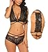 Avidlove Womens Lace Lingerie Sexy Bra and Panty Set Strappy Babydoll