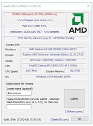 AMD RX 580 Graphics Card 4 GB GDDR5 Performance