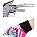 FreeMaster Full Finger Gel Girl's Cycling Gloves Touch Screen Sport Women's Half Fingerless Mountain Road Gloves Bicycle Bike Mittens Pink