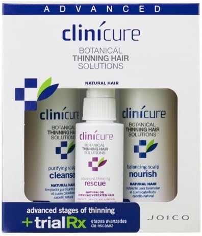 Joico Clinicure Botanical Thinning Advanced Stages Hair Solutions