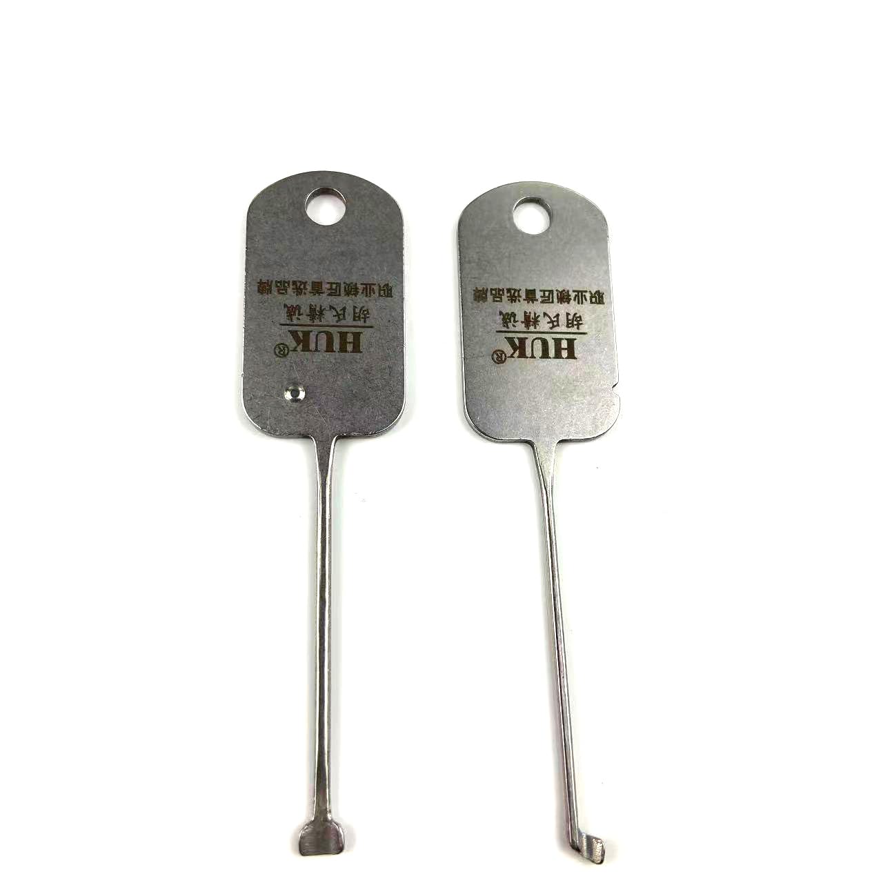 TPM Go 2pcs Utility Fast Kaba Lock Pick Tool,Civil Lock Fast Opener Tool Set