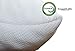 Good Life Essentials Shredded Memory Foam Hypoallergenic Pillow with Stay Cool Bamboo Cover, Queen