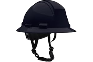 Dynamic Safety Kilimanjaro™ Type II Class C Full Brim Safety Helmet with HDPE Shell, 4-Point Textile Suspension, Wheel Ratche