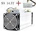 Bitmain Antminer S9i/j 14.5T ASIC Miner Include Bitmain APW3++ PSU Power Supply and Power Cord