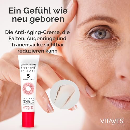 - Instant Ageback (7ml) Lifting Cream For Wrinkles, Bags And Saggy Skin, Instant Effect Wrinkle Cream, Clinically And Dermatologically Tested