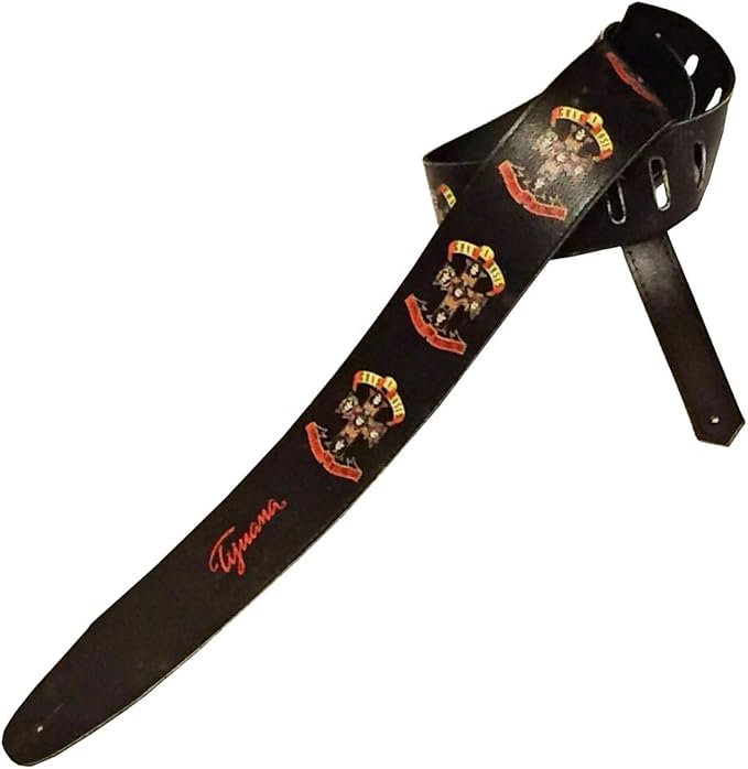Guns N Roses Guitar or Bass Strap (EcoLeather) Musical