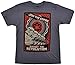 Star Wars Join The Empire Support Revolution T-shirt - Grey (Small)