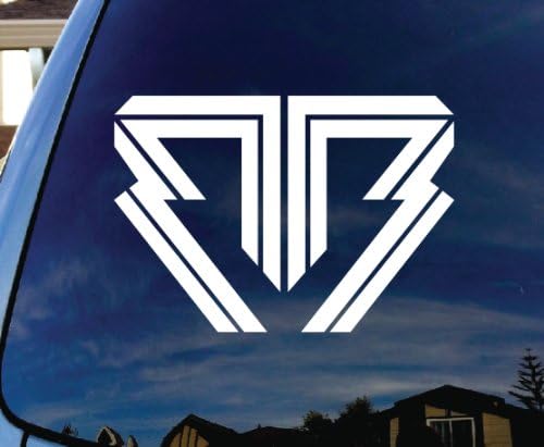 Bigbang BB Kpop Car Window Vinyl Decal Sticker 4" Wide