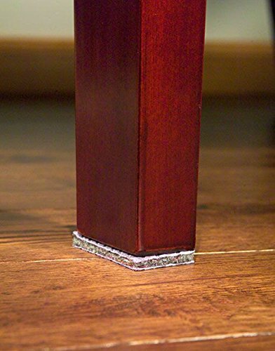 DURA-GRIPÂ® Non-Slip Gripper Pads Stop Furniture from Sliding ON Carpet - No Sticky Mess (2 inch Square - Set of 8)