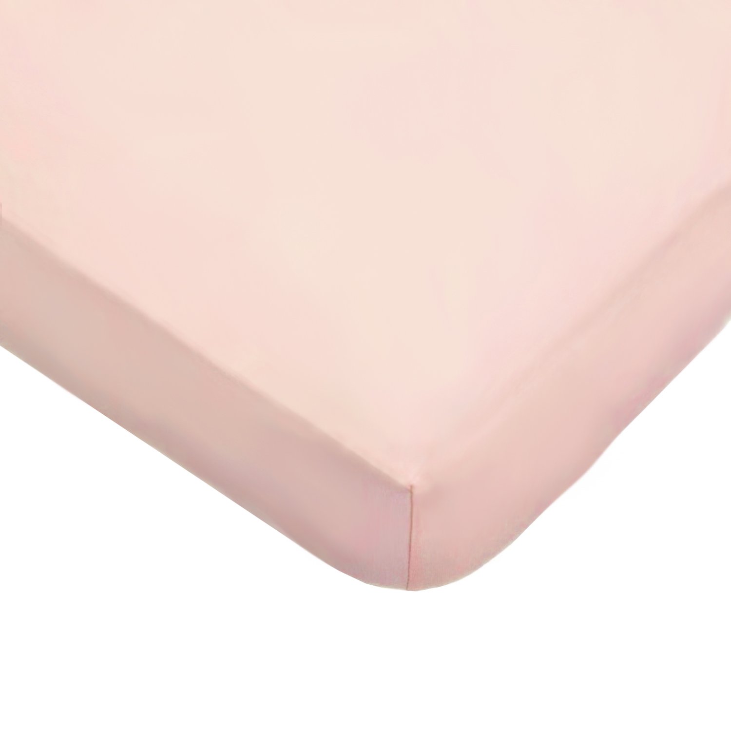 Photo 1 of American Baby Company 100% Natural Cotton Fitted Mini Crib Sheet 38" x 24" - Soft & Breathable Small Nesting Portable Crib Sheet, Fits Pack N Play Mattresses, Blush, for Boys & Girls