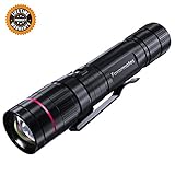 Favormates Adjustable Focus Mini LED Outdoor Torch,Waterproof Flashlight, 3 Modes, and FREE LED Flashlight eBook – Perfect for Camping, Hunting, Fishing, Biking, and Hiking