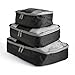 Travel Packing Cubes Set (3 Piece), Ideal for Travel and Closet Organizer
