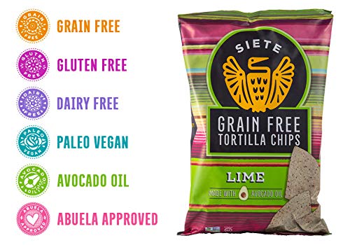 Siete, Lime Tortilla Chips, 5 oz