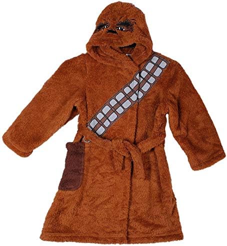 Star Wars Official Bown Chewbacca Gown Robe Bathrobe Boys Dressing BNWT