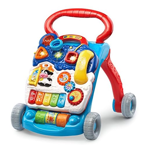VTech Sit-to-Stand Learning Walker, Blue