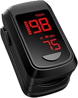 HOLFENRY Fingertip Pulse Oximeter Oxygen Monitor for Adults view 9