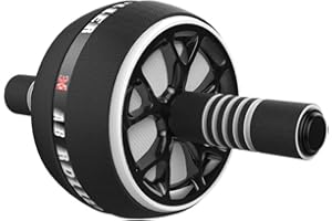 Ab Roller Wheel, Abs Workout Equipment for Abdominal & Core Strength Training, Exercise Wheels for Home Gym Fitness, Wider Ab