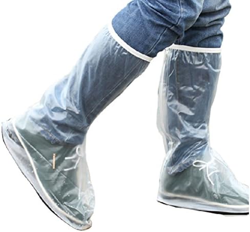 New Style Rain Shoes Antislip Thick Rain Profp Shoes Riding Galoshes Shoes Cover (XL)