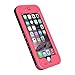 iPhone 6 Plus Waterproof Case, iThrough iPhone 6 Plus Waterproof Case, Dust Proof, Snow Proof, Shock Proof Case, Heavy Duty Protective Carrying Cover Case for iPhone 6 Plus (Pink)