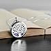 ttstar Aromatherapy Essential Oil Diffuser Necklace Tree of Life Stainless Steel Locket Pendant Aromatherapy Jewelry for Women & Children with 10 Felt Pads