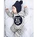 Sharemen Newborn Baby Boy Girl Letter Long Sleeve Romper Bodysuit Outfit Clothes (0-3 Months, Gray)