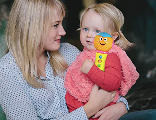 6 Month Baby Toys,Refasy Children Rattles Babies Musical LED Light Sounds Early Educational Development Best Gift Birth-24 Months Fun Playing Game Toys for Baby Infants Toddlers Boys Girls Kids Orange