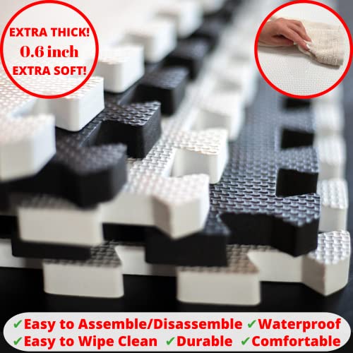 Baby Play Mat Tiles Extra Large Thick NonToxic Foam Floor Puzzle Mat