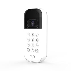 myQ Smart Garage Door Video Keypad with Wide-Angle