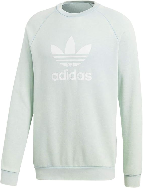 adidas trefoil crew sweatshirt